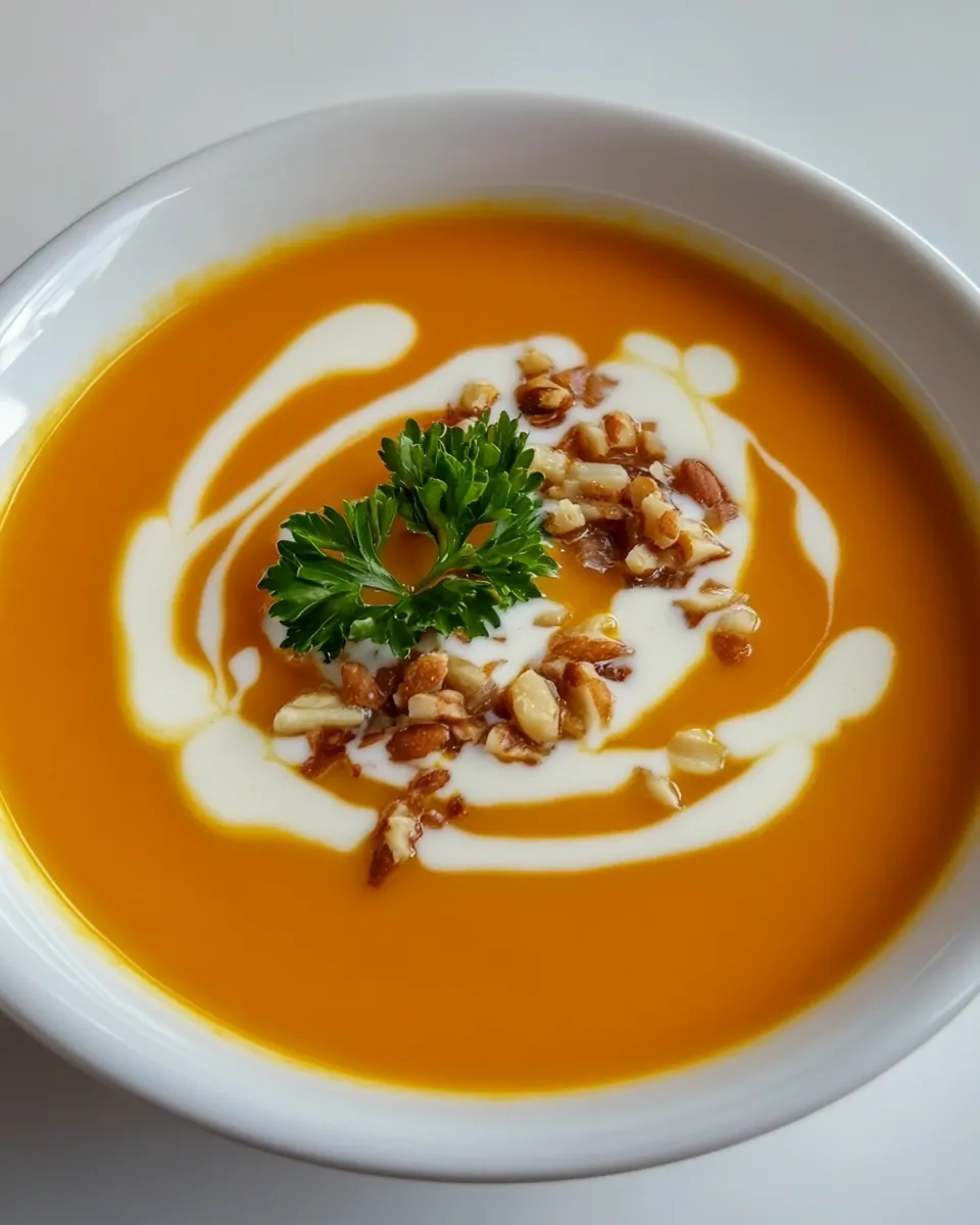 Creamed Carrot Soup