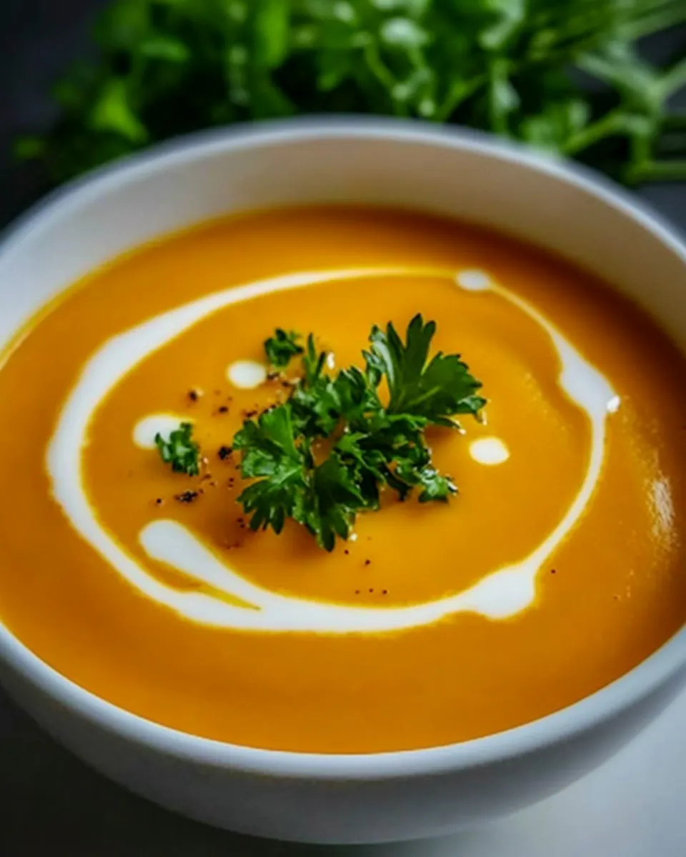 Creamed Carrot Soup