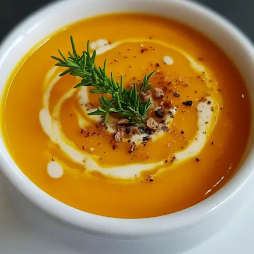 Creamed Carrot Soup