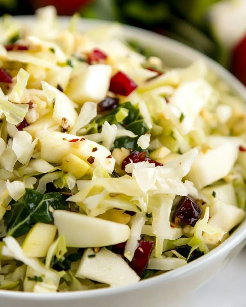 Cabbage Apple Salad