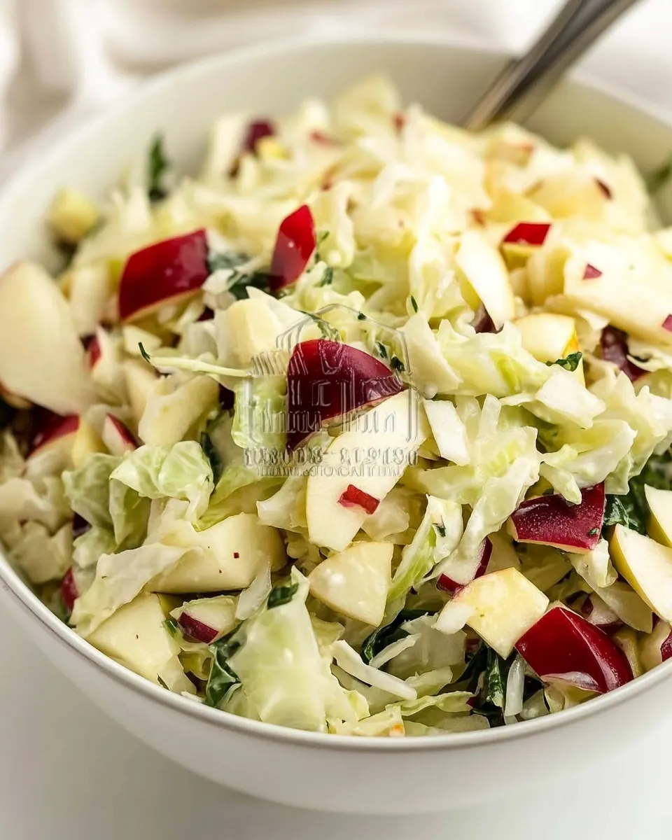 Cabbage Apple Salad