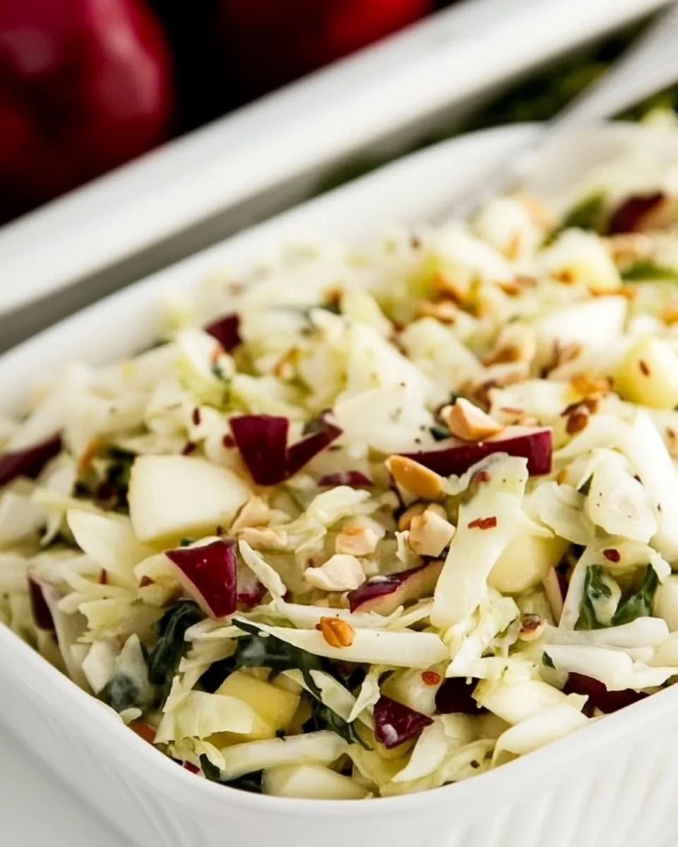 Cabbage Apple Salad
