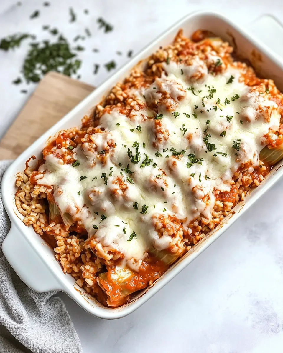 Cabbage Roll Casserole