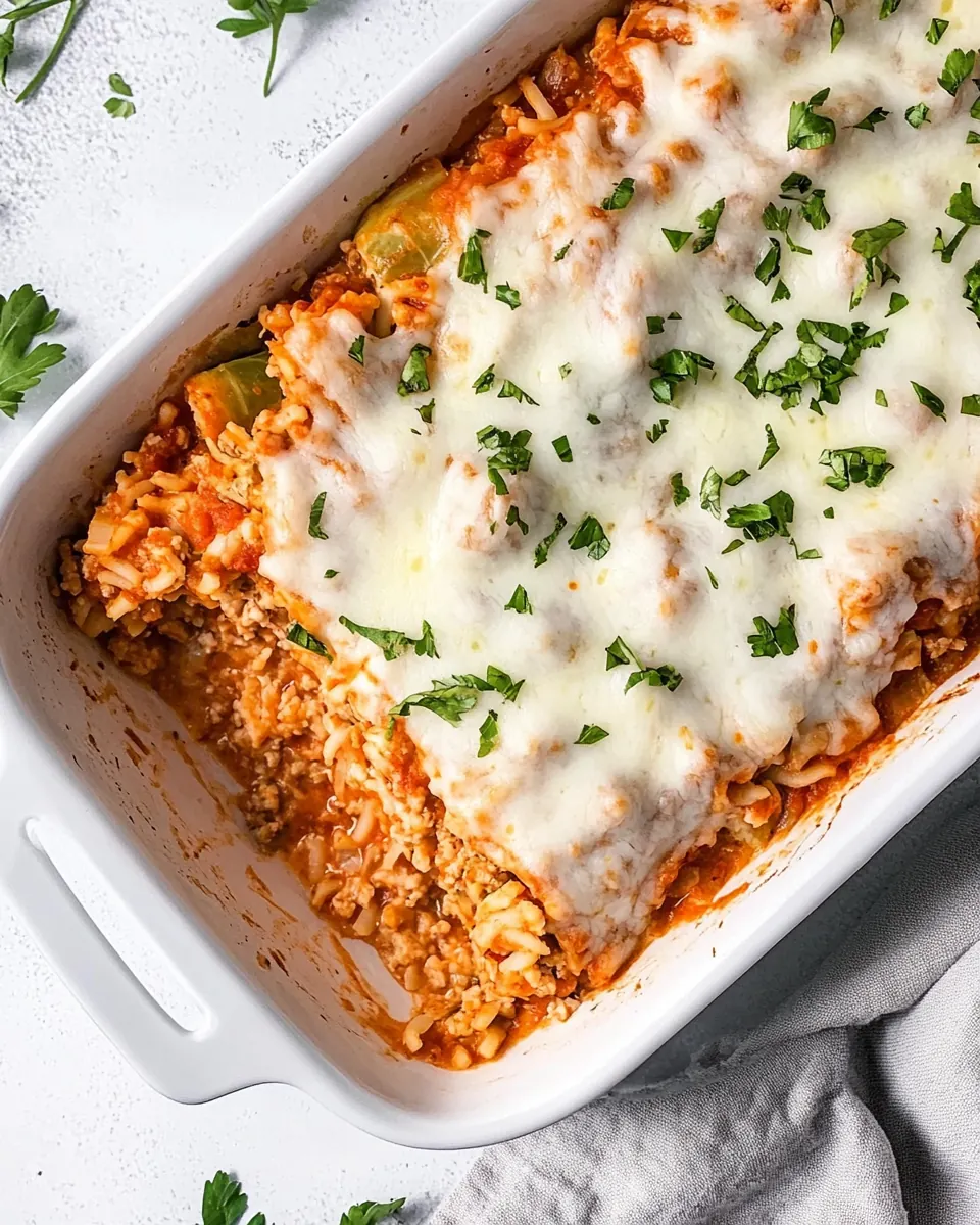 Cabbage Roll Casserole
