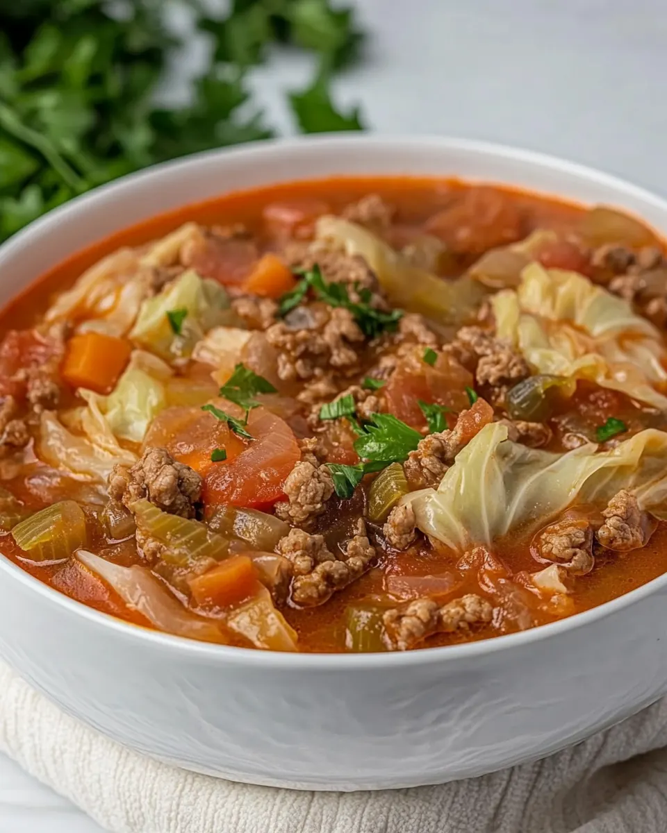 Cabbage Roll Soup