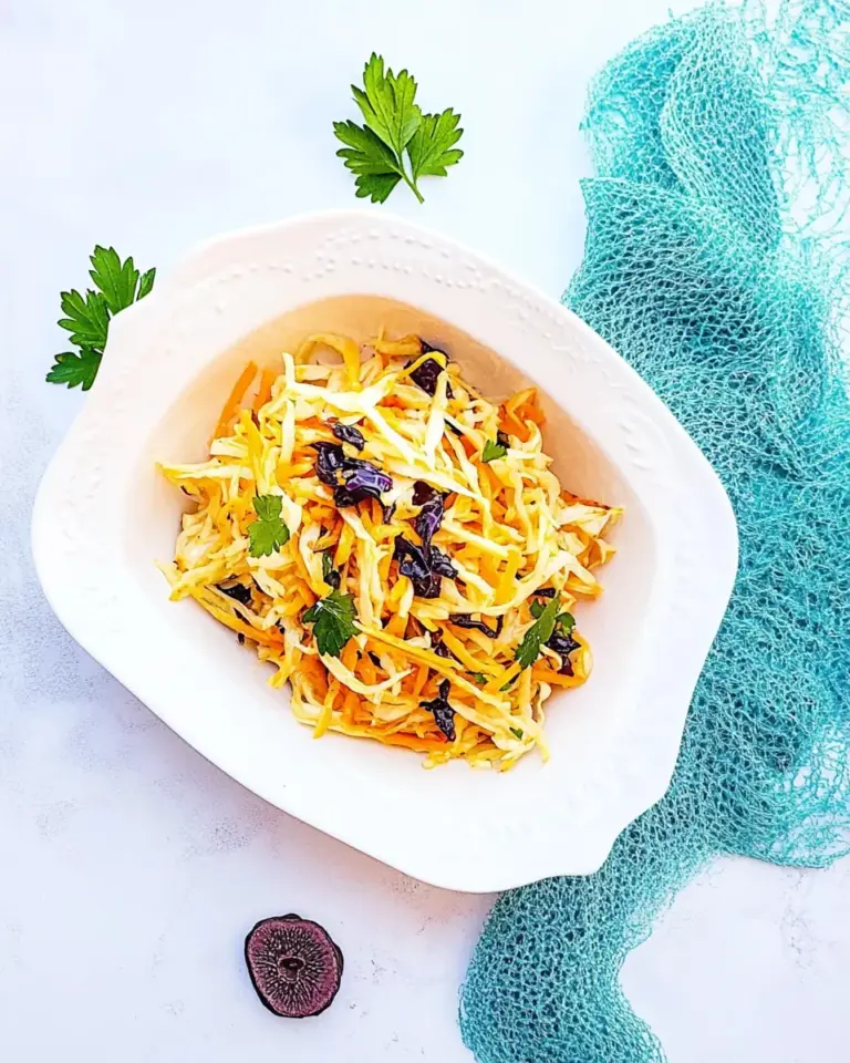 Cabbage and Carrot Slaw