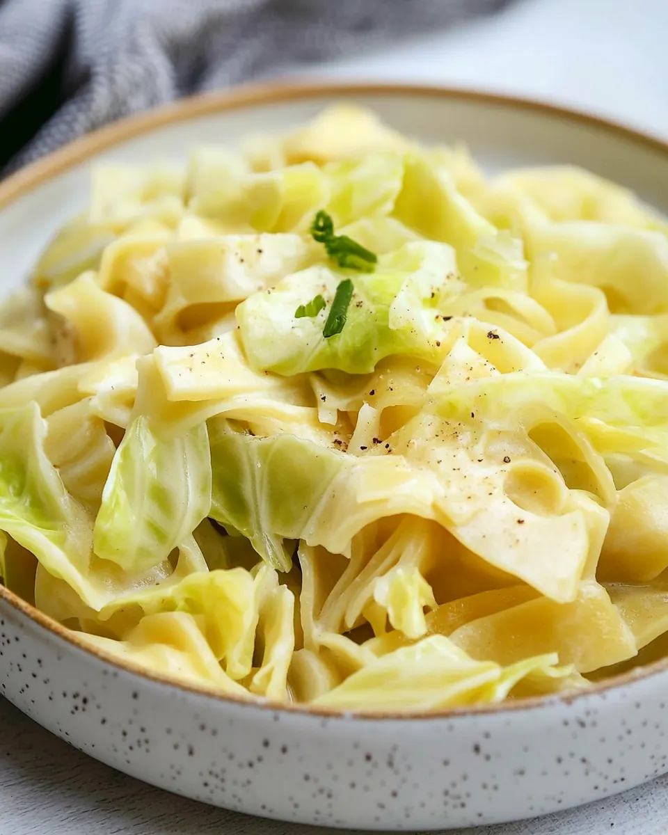 Cabbage and Noodles