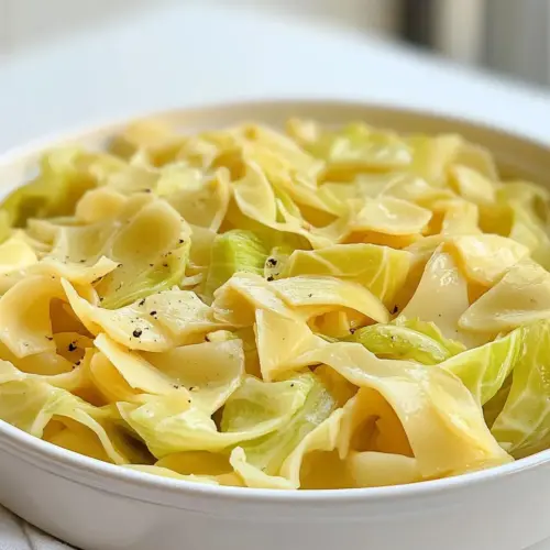 Cabbage and Noodles