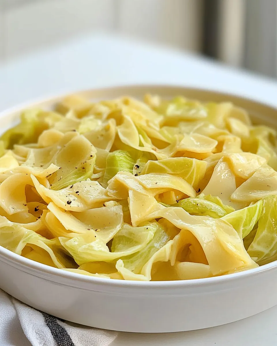 Cabbage and Noodles