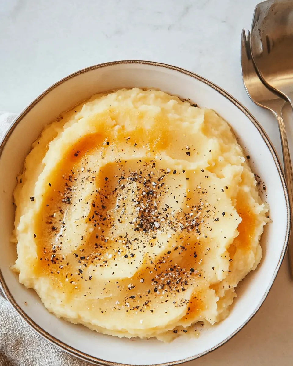 Cacio e Pepe Mashed Potatoes