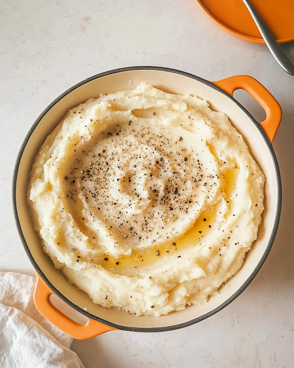 Cacio e Pepe Mashed Potatoes