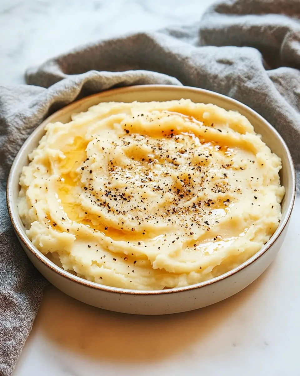 Cacio e Pepe Mashed Potatoes