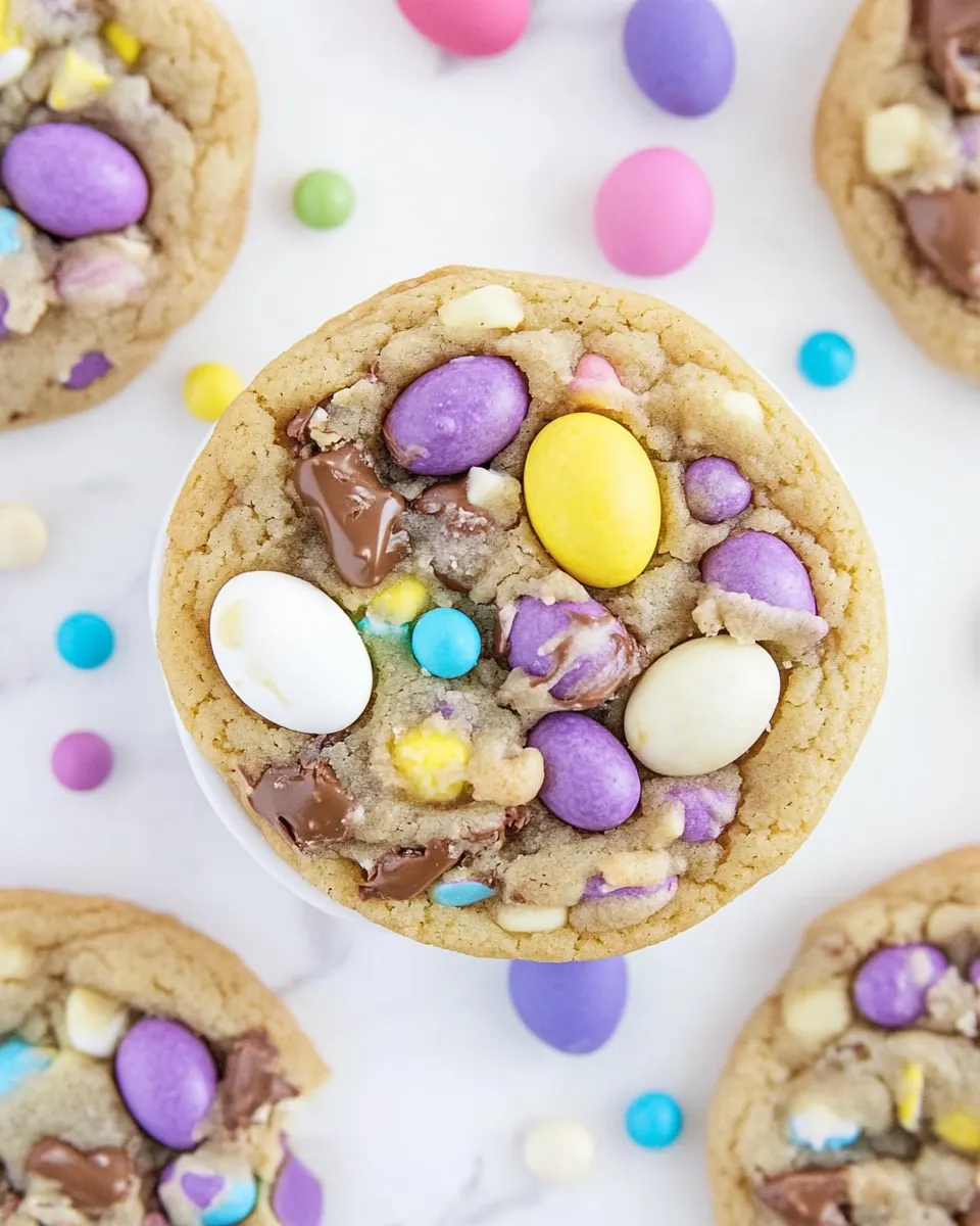 Cadbury Egg Cookies