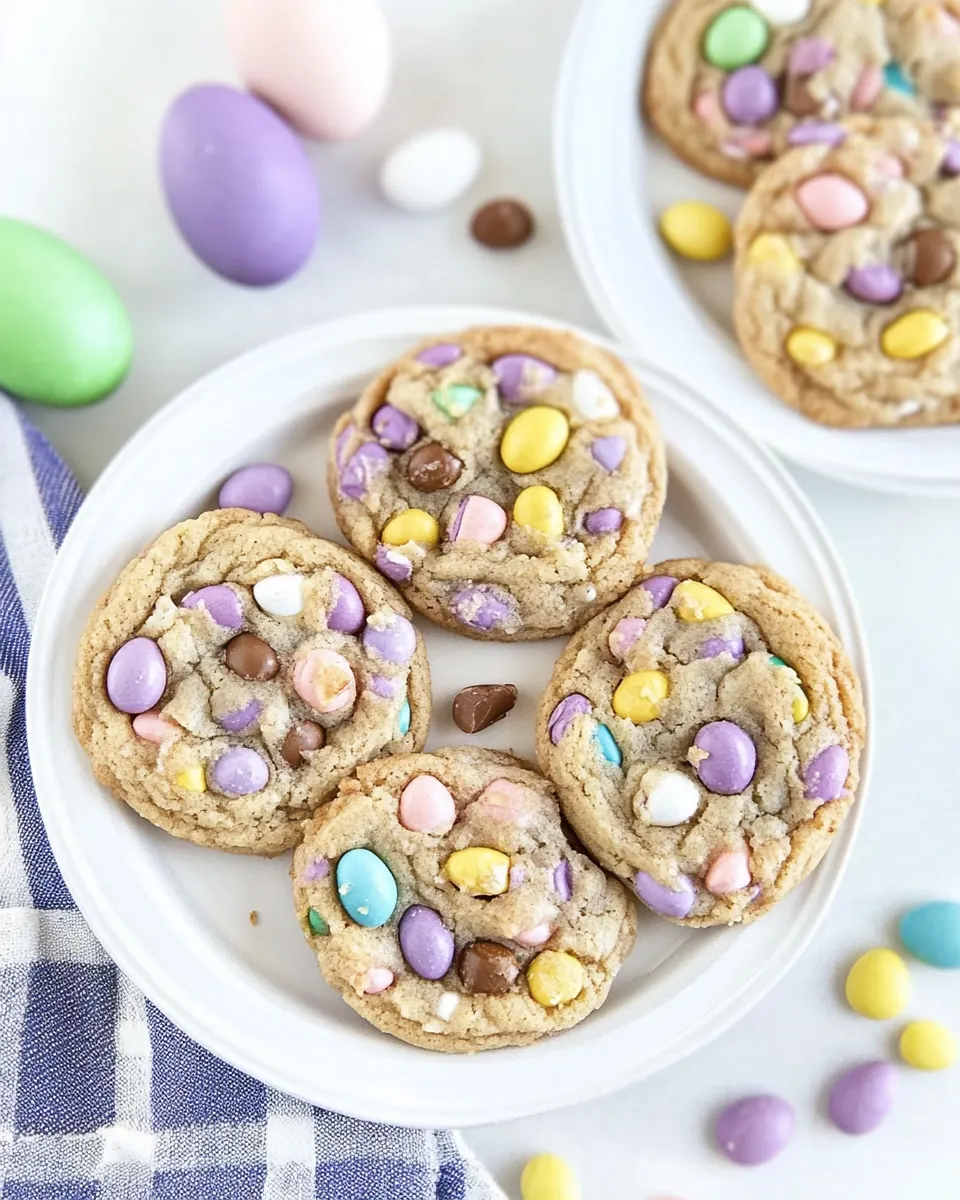 Cadbury Egg Cookies