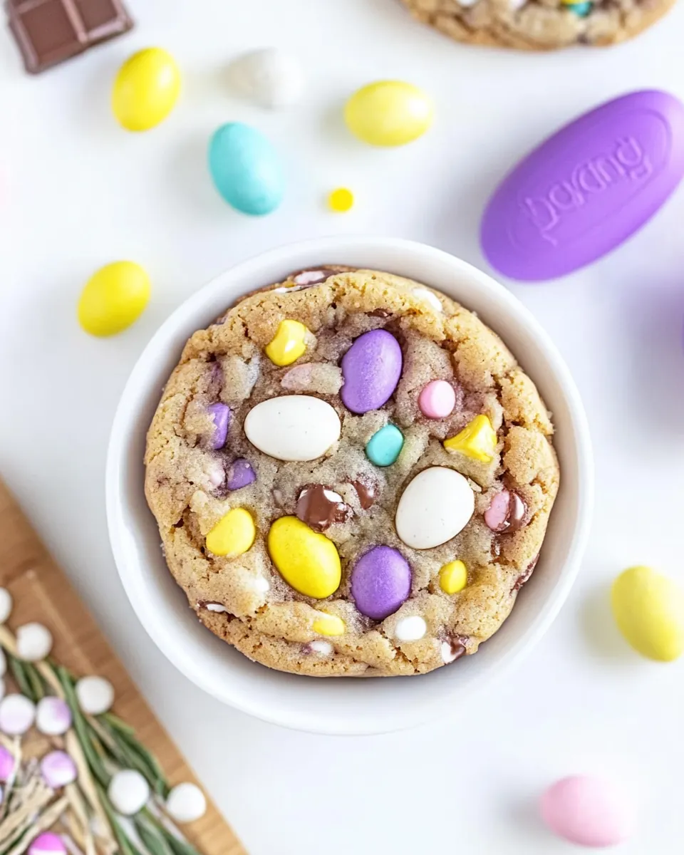 Cadbury Egg Cookies