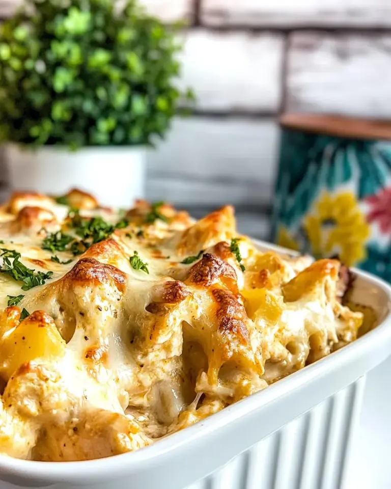 Cajun Chicken Alfredo Bake