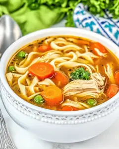 Cajun Chicken Noodle Soup