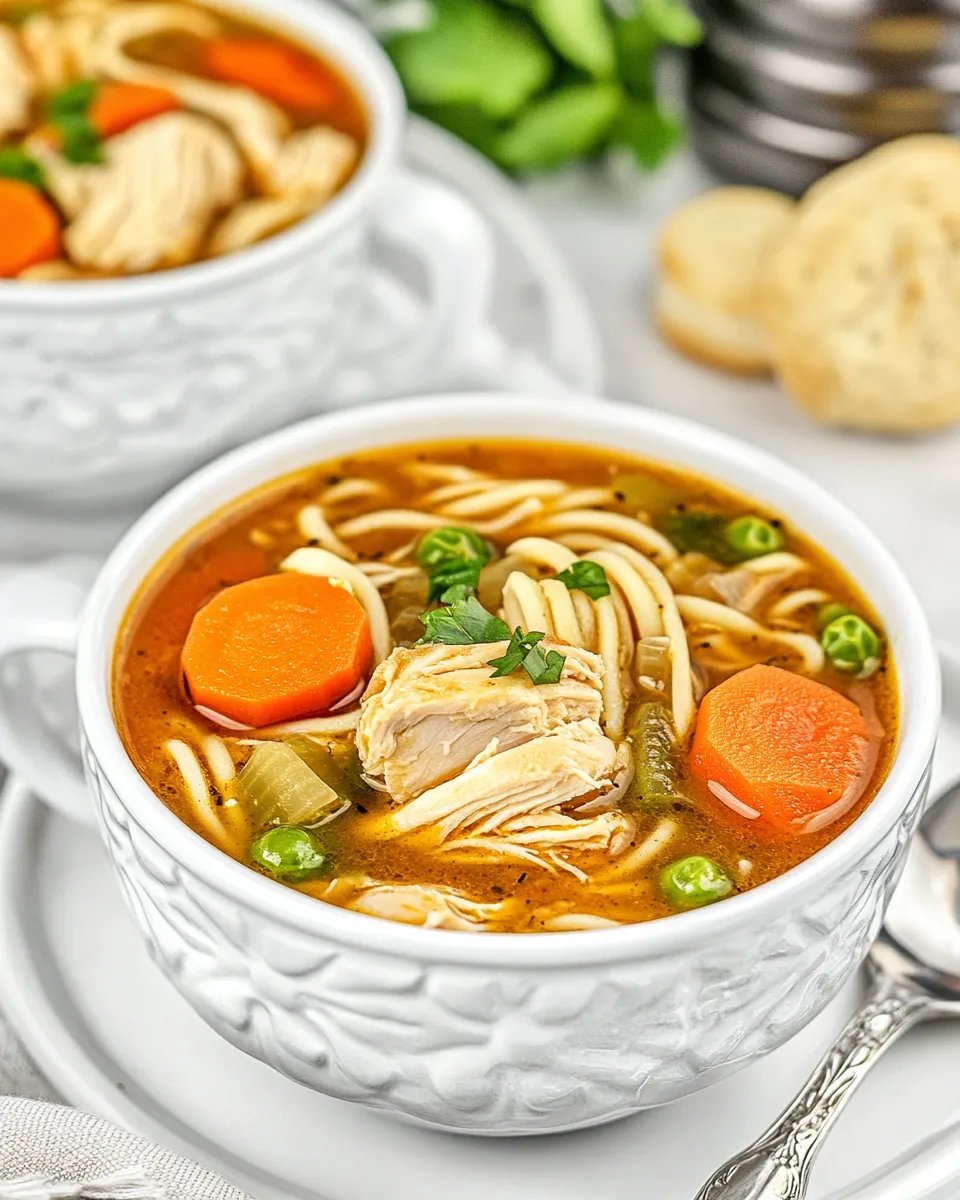 Cajun Chicken Noodle Soup