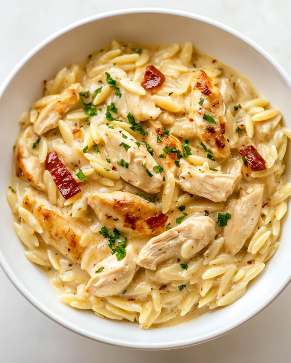 Cajun Chicken Orzo