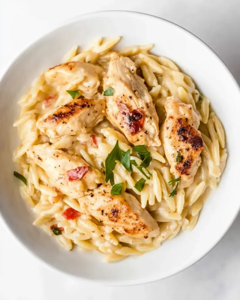 Cajun Chicken Orzo