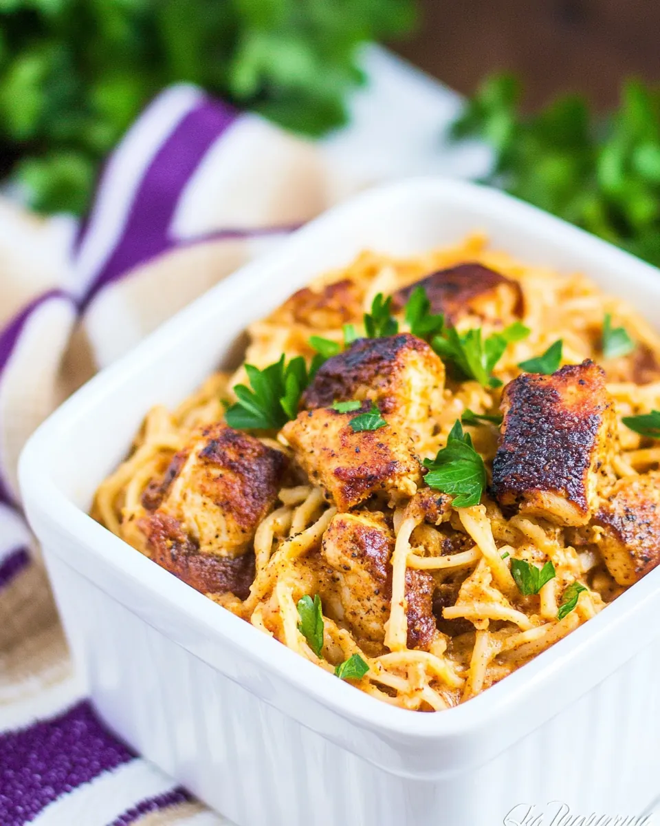 Cajun Chicken Tetrazzini