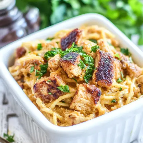 Cajun Chicken Tetrazzini