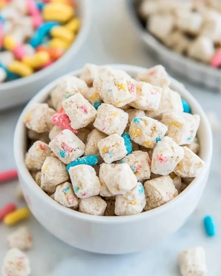 Cake Batter Muddy Buddies