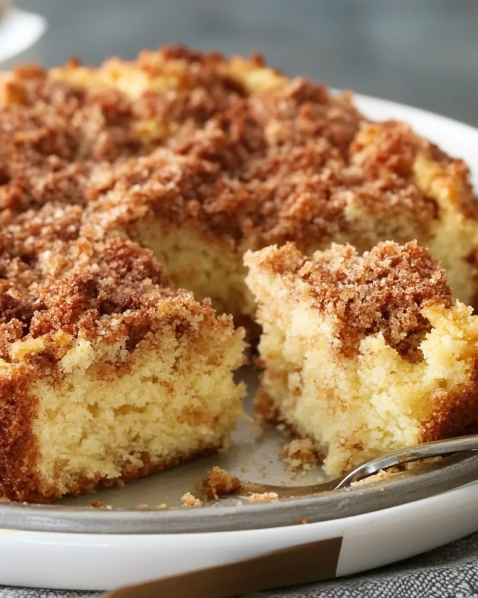 Cake Mix Coffee Cake