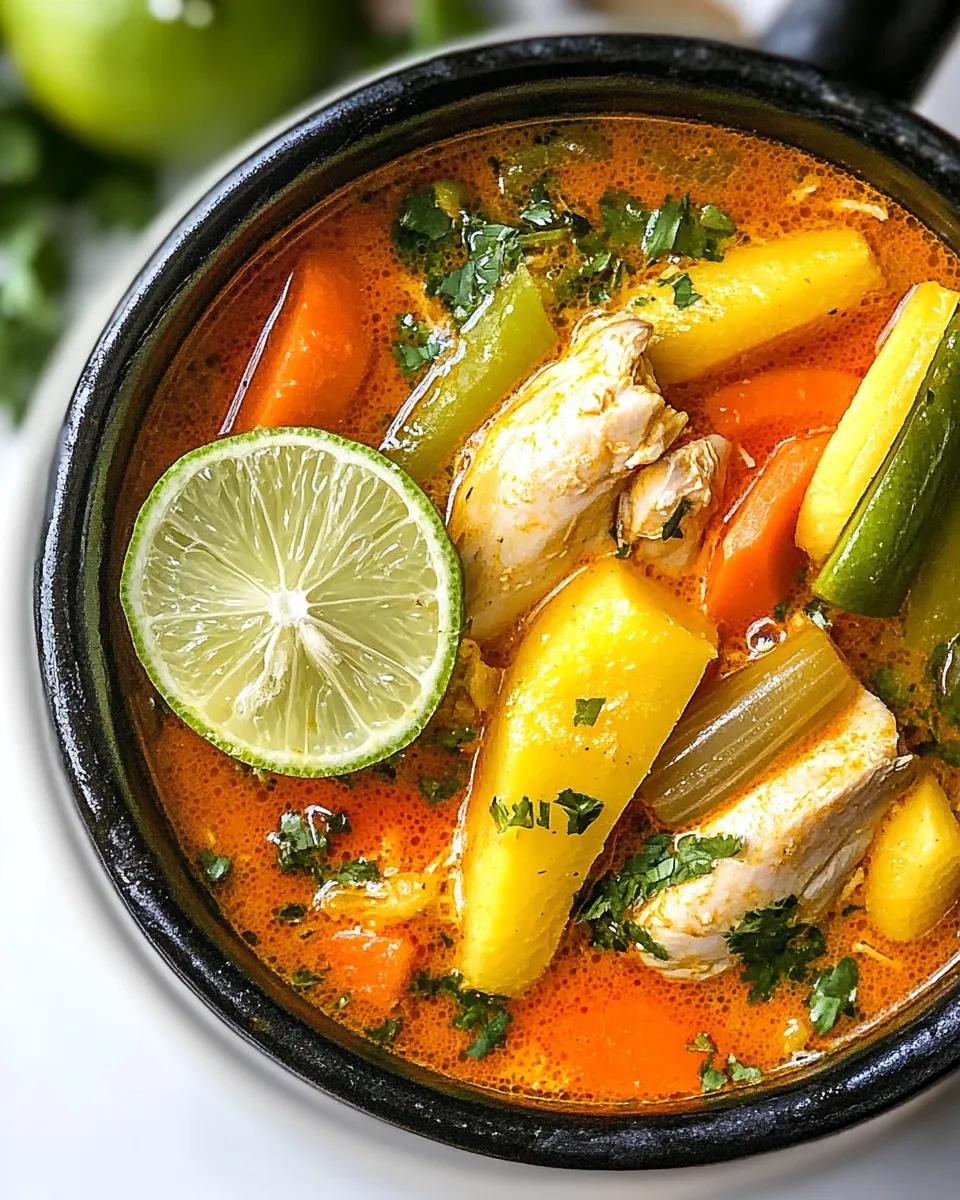 Caldo de Pollo
