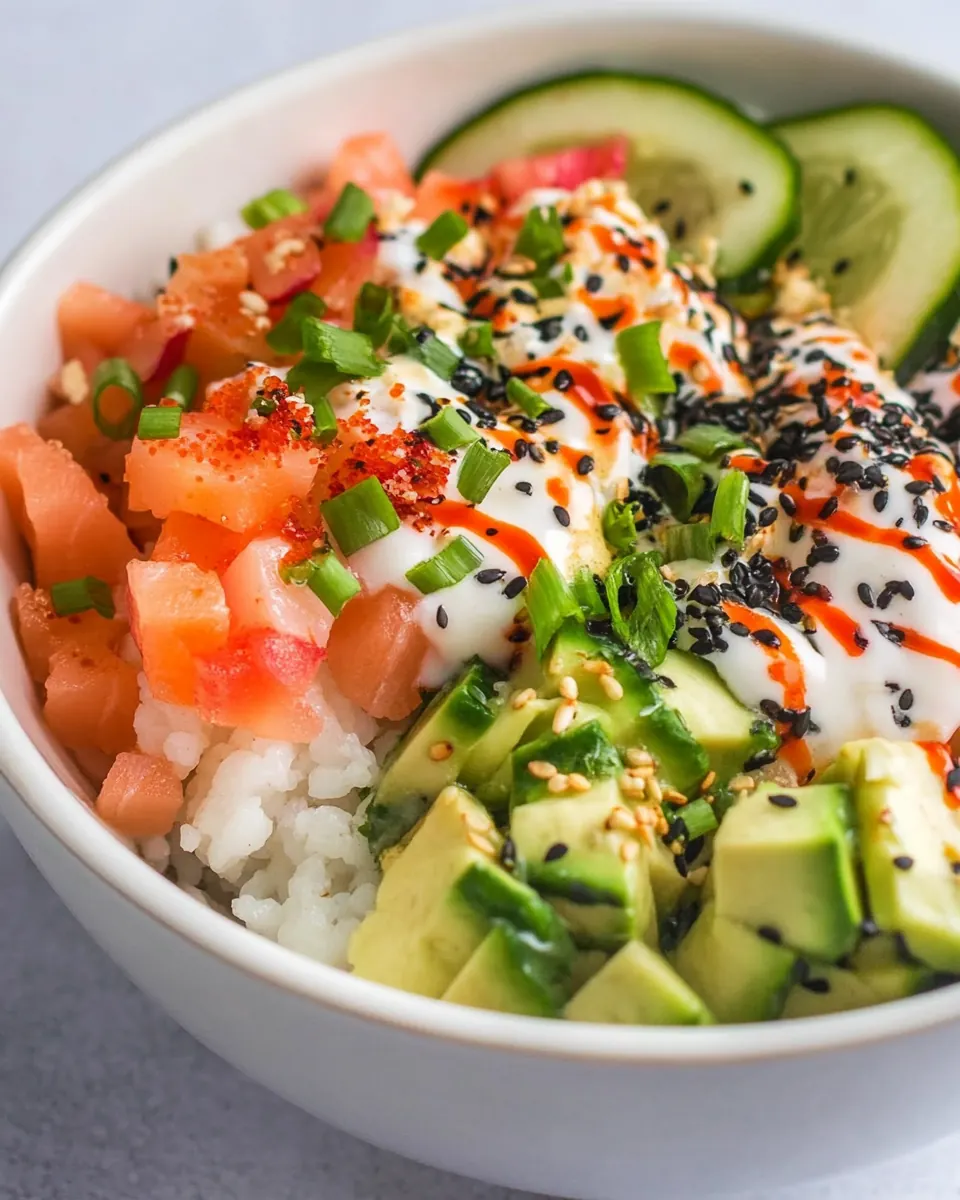 California Roll Sushi Bowls