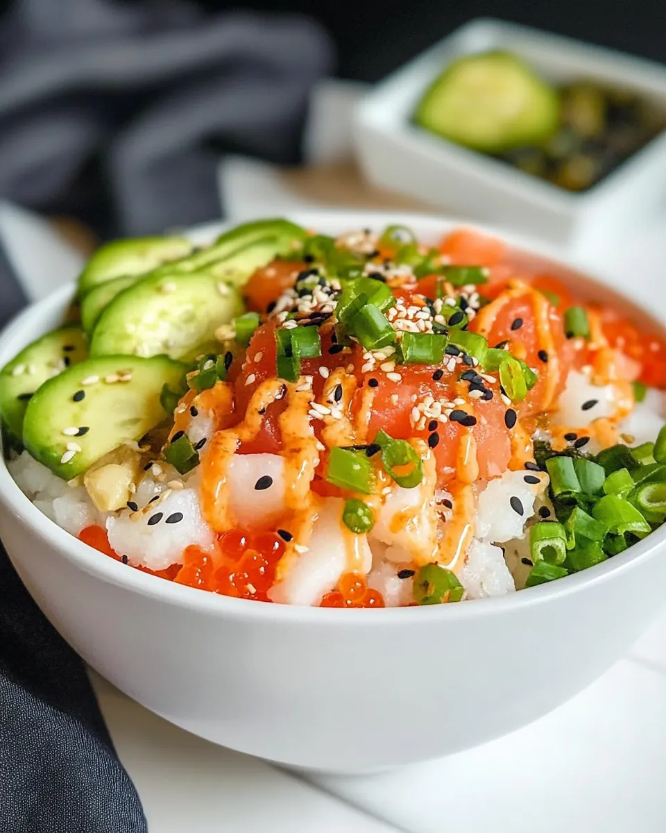California Roll Sushi Bowls