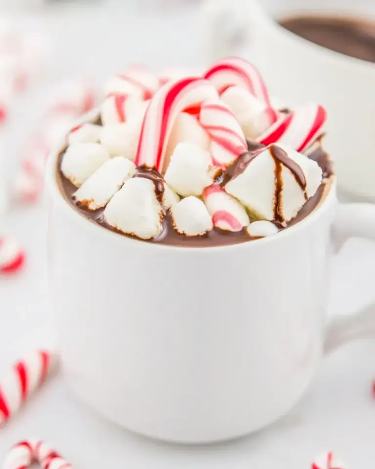 Candy Cane Hot Chocolate