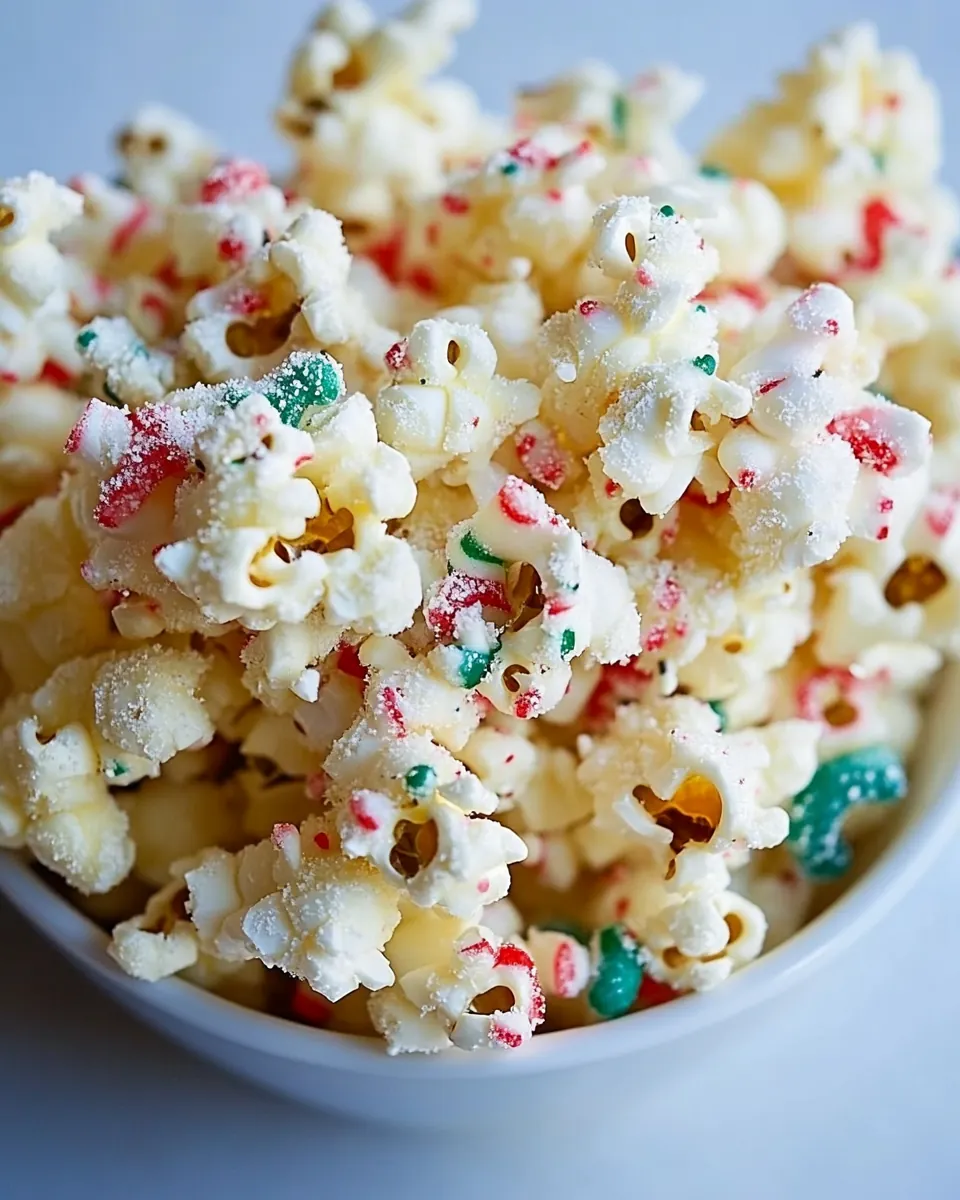 Candy Cane Popcorn
