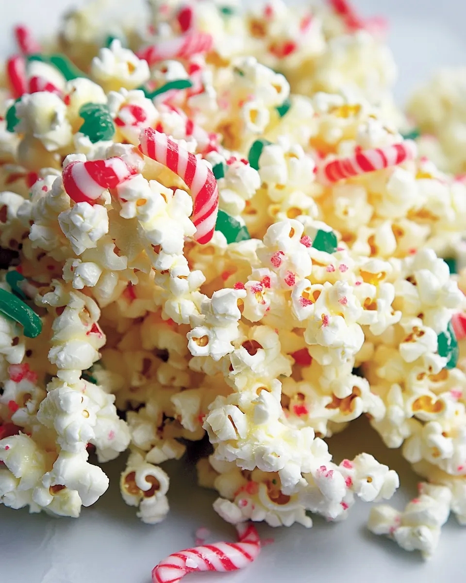 Candy Cane Popcorn