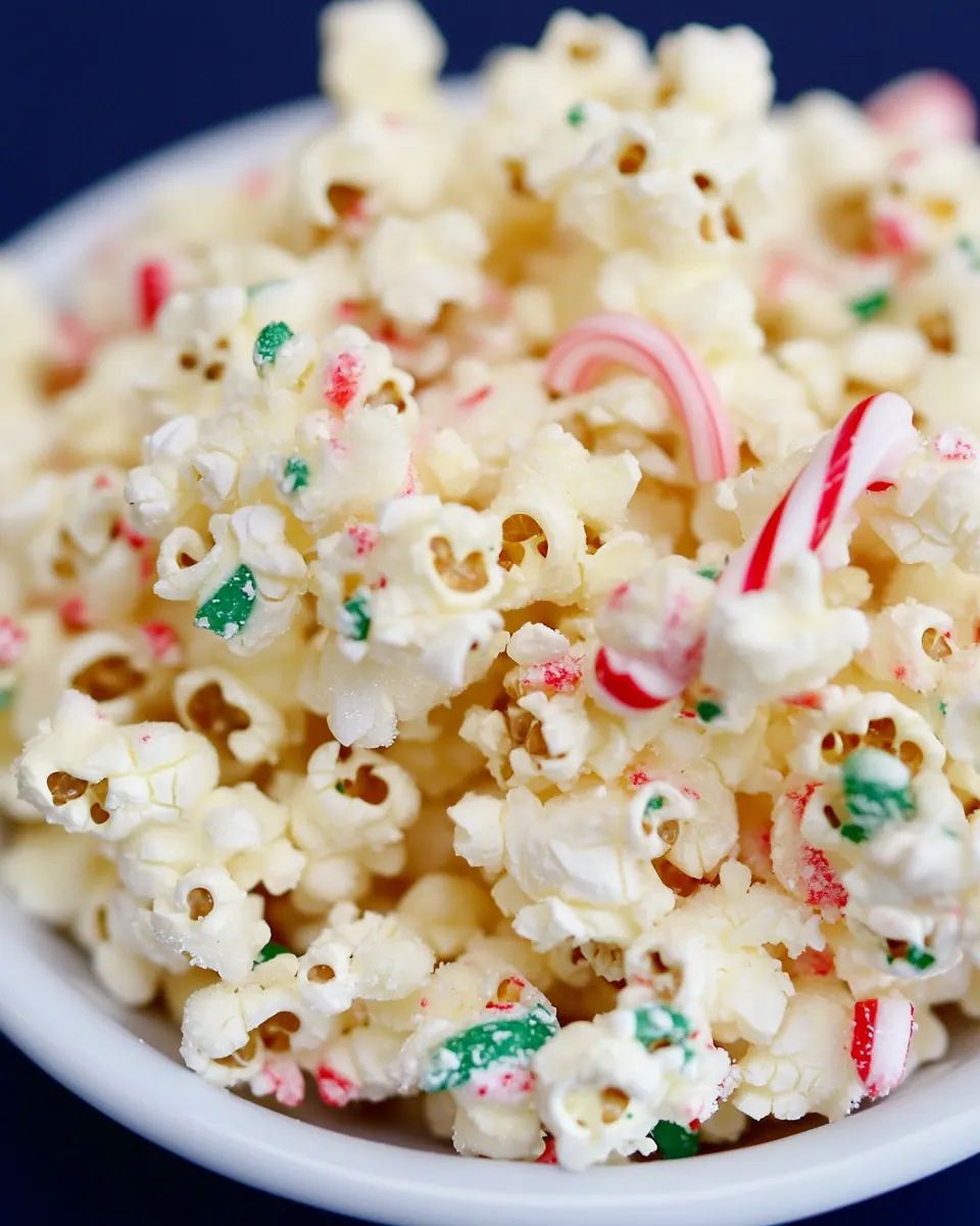 Candy Cane Popcorn