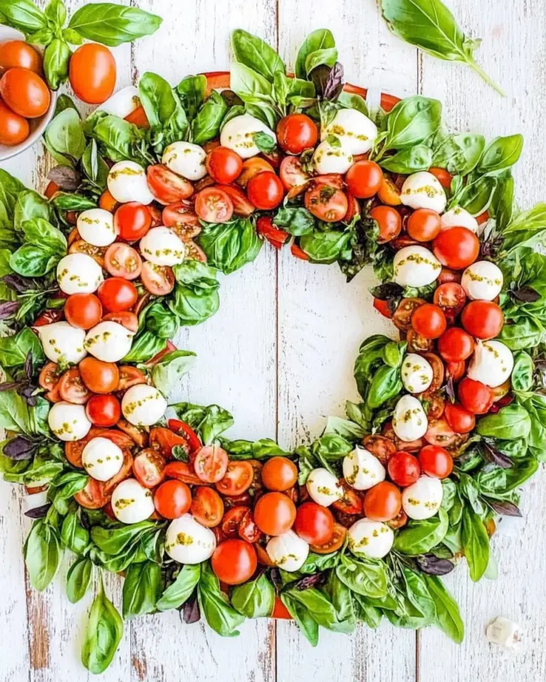 Caprese Wreath