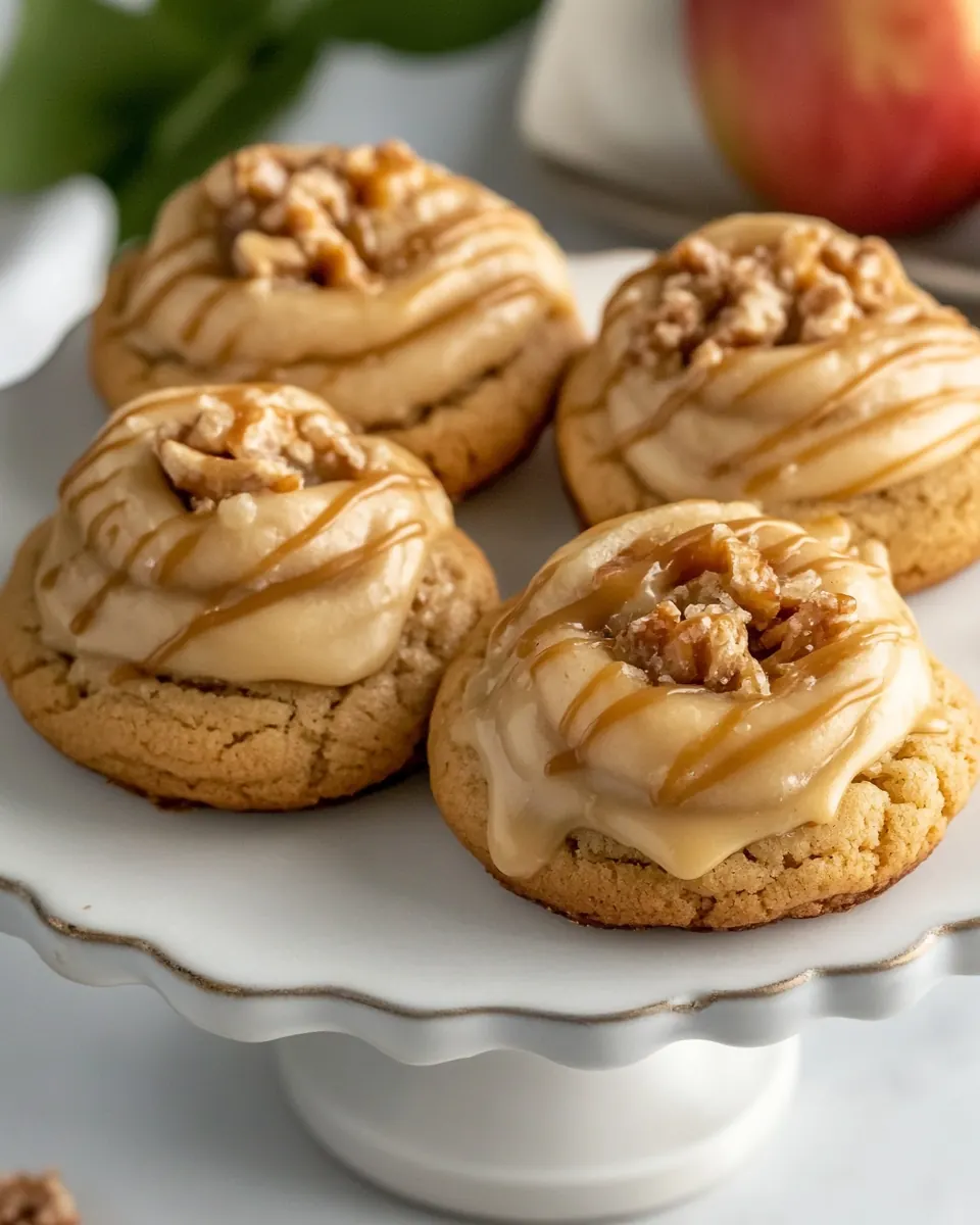 Caramel Apple Cookies