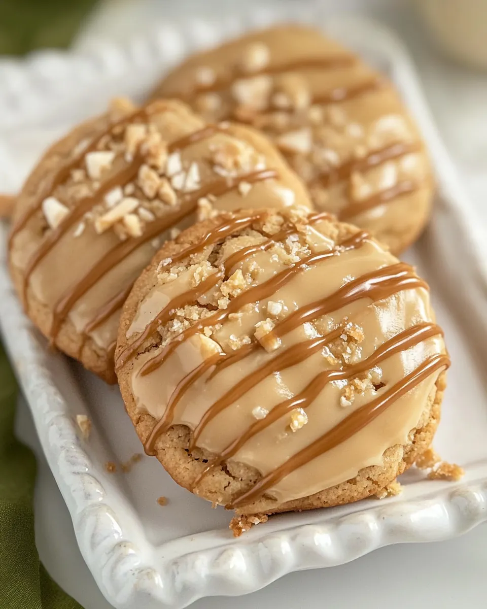 Caramel Apple Cookies