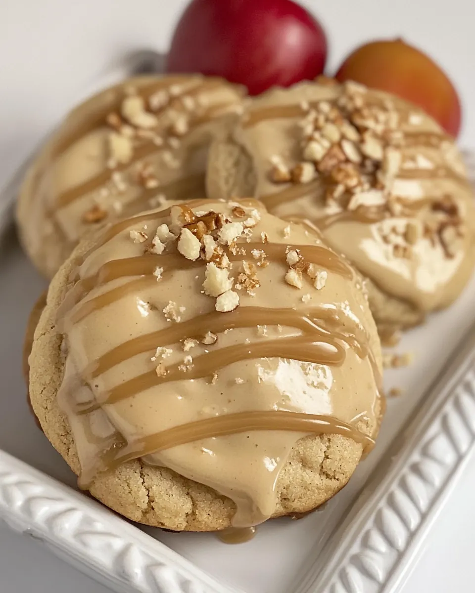 Caramel Apple Cookies