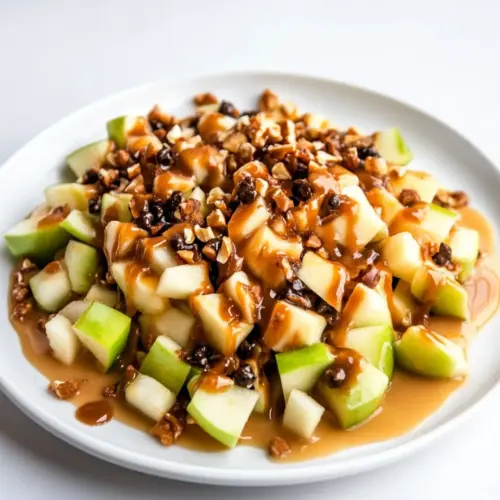 Caramel Apple Nachos Supreme