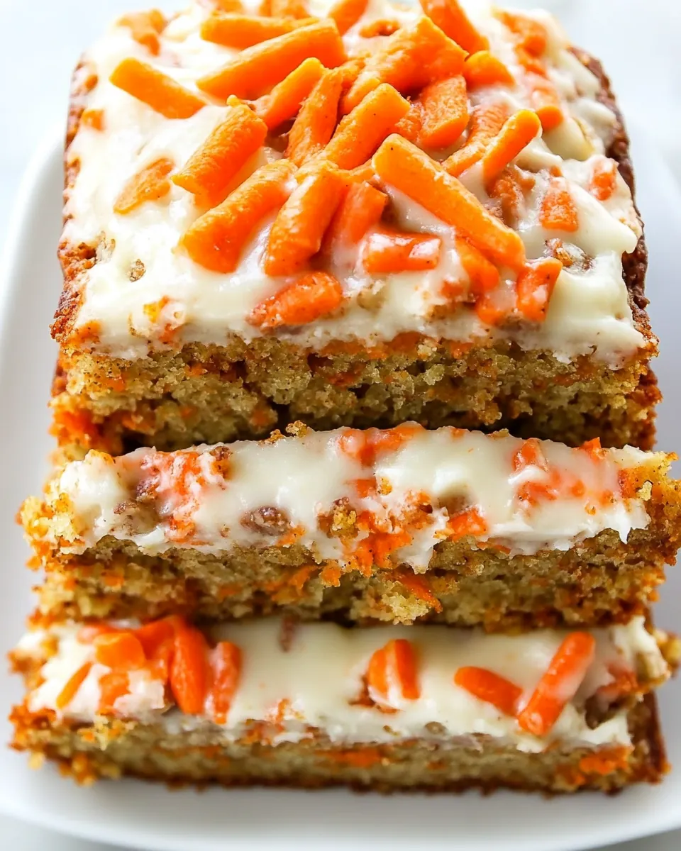 Carrot Cake Banana Bread