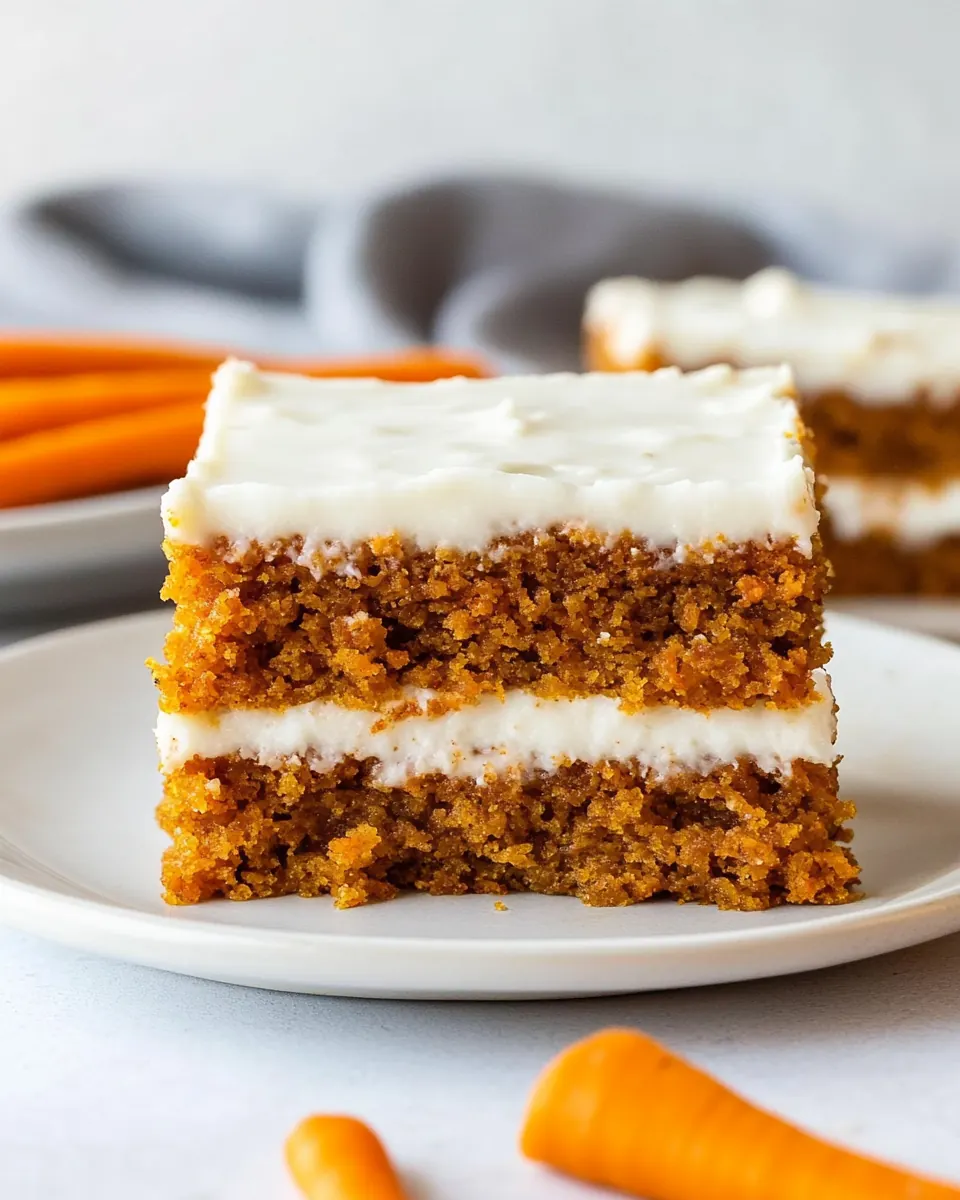 Carrot Cake Bars