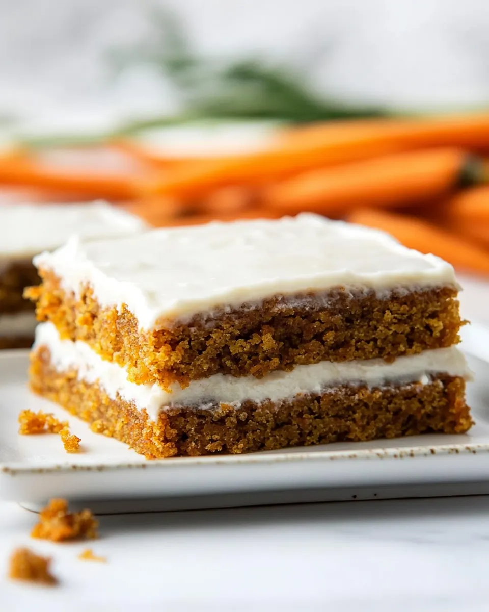 Carrot Cake Bars