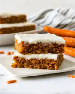 Carrot Cake Bars