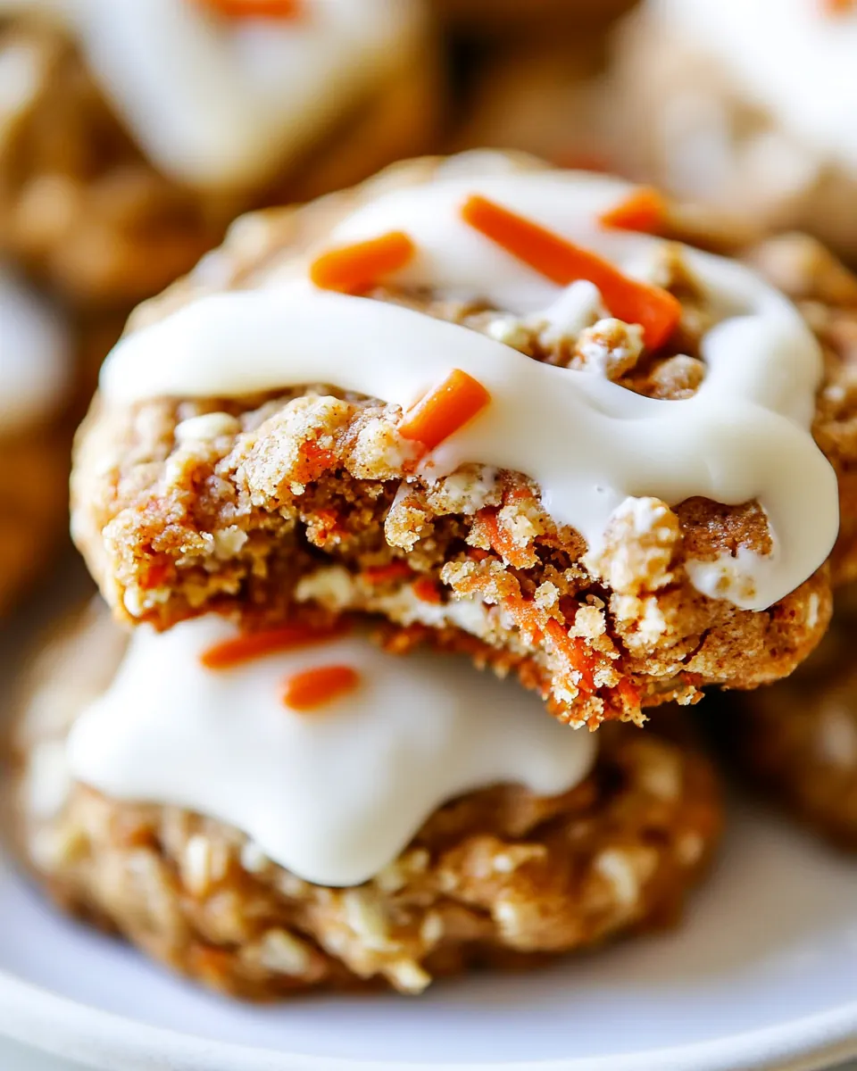 Carrot Cake Cookies