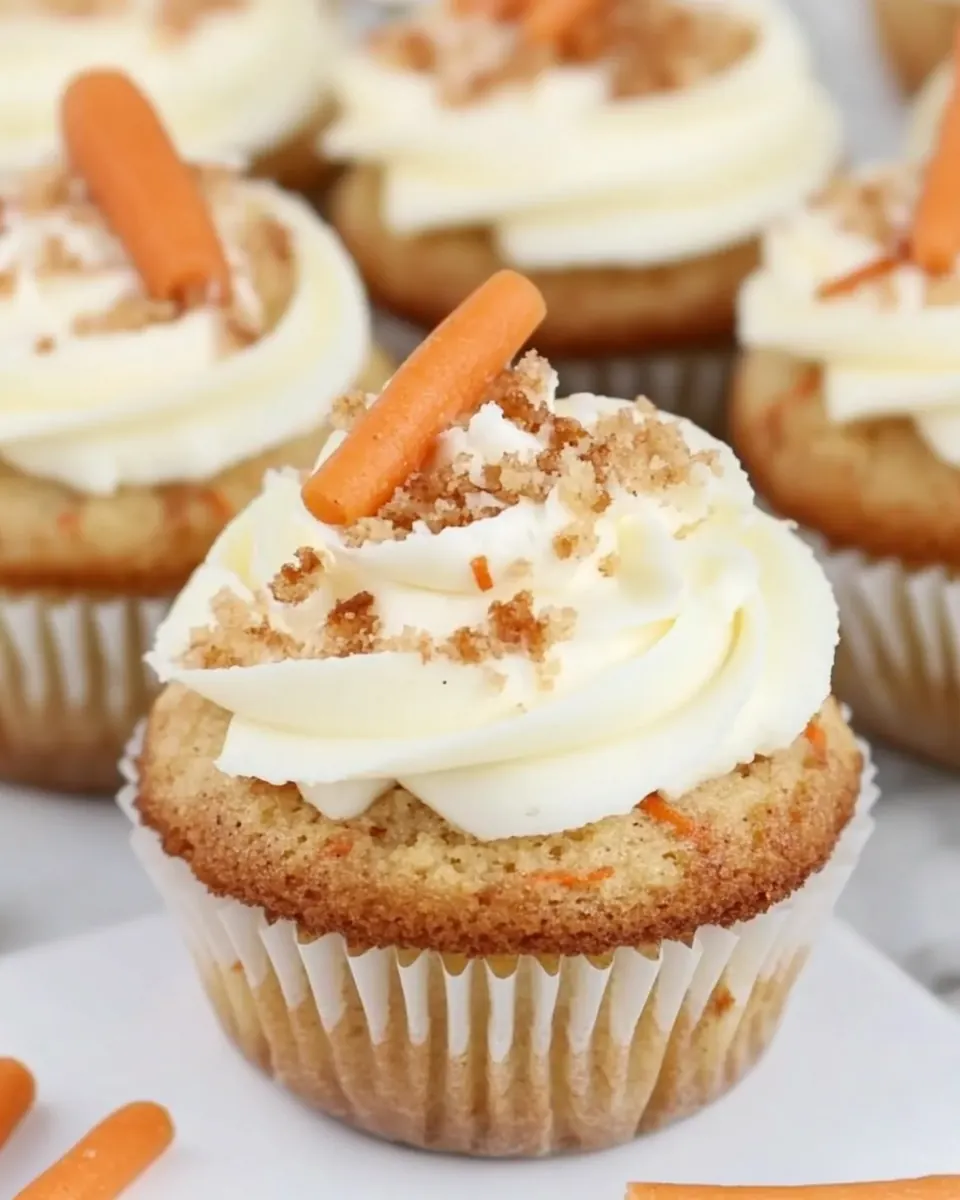 Carrot Cake Cupcakes