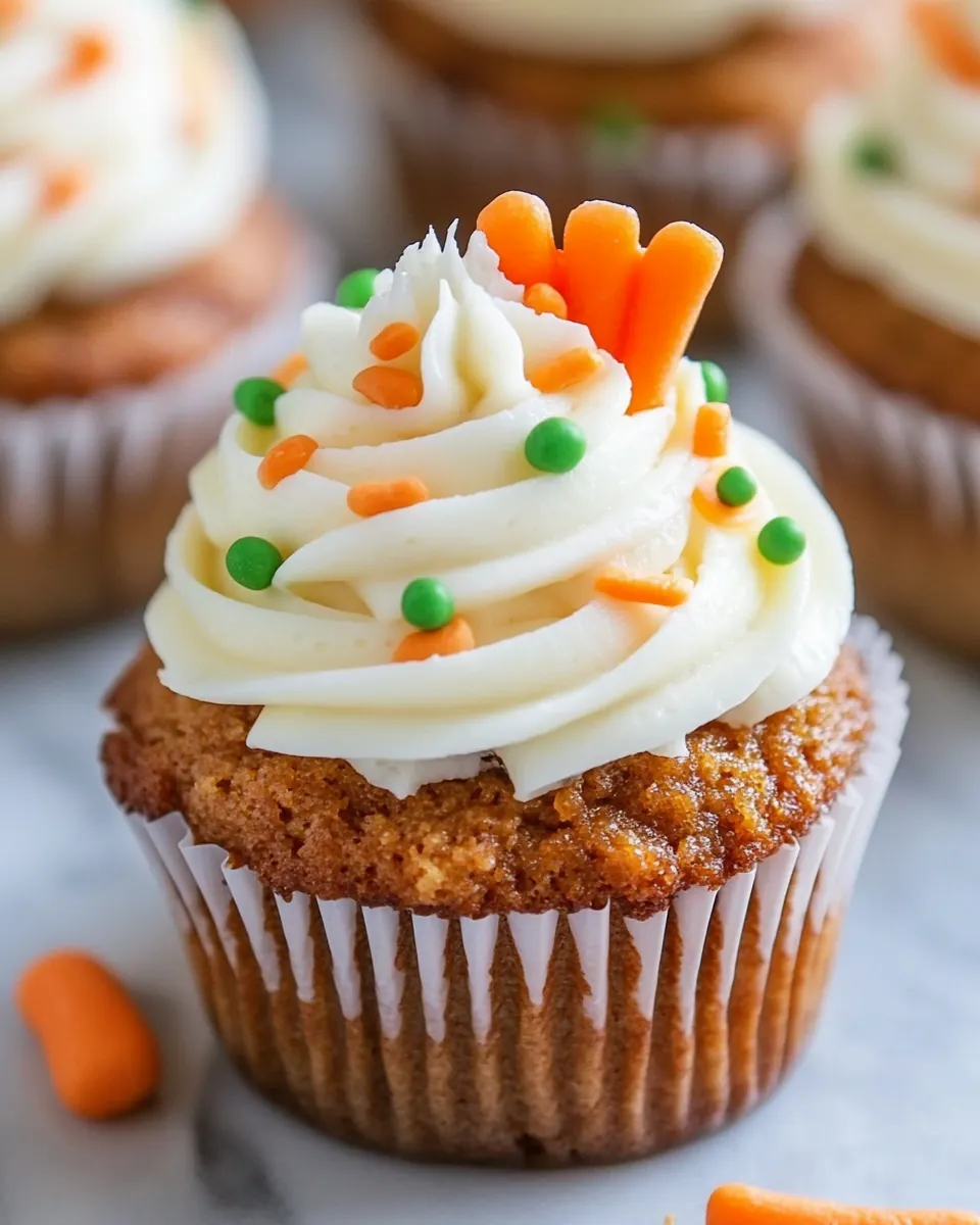 Carrot Cake Cupcakes