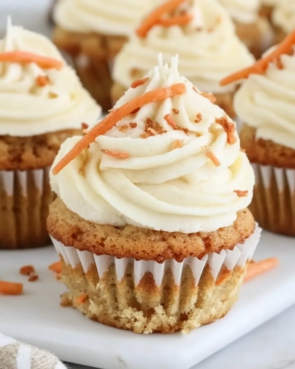 Carrot Cake Cupcakes