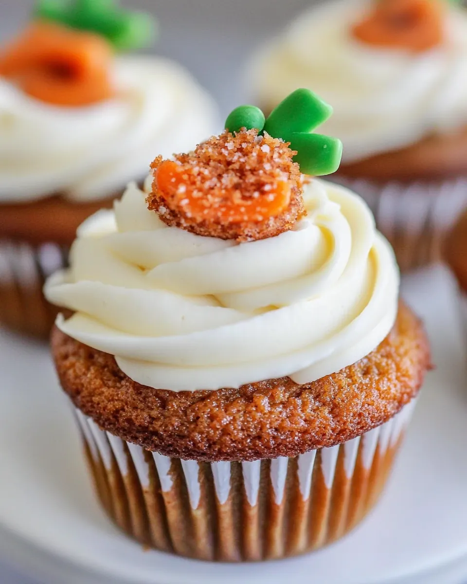 Carrot Cake Cupcakes