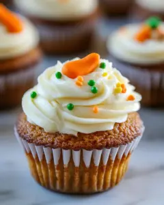 Carrot Cake Cupcakes